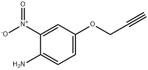 2-nitro-4-(prop-2-yn-1-yloxy)aniline Structure