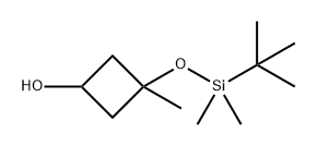 Cyclobutanol, 3-[[(1,1-dimethylethyl)dimethylsilyl]oxy]-3-methyl- Structure