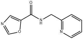 N-[(pyridin-2-yl)methyl]-1,3-oxazole-5-carboxamide Structure