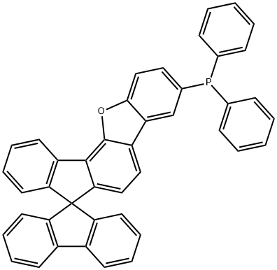 Phosphine, diphenylspiro[7H-benzo[b]fluoreno[3,4-d]furan-7,9'-[9H]fluoren]-3-yl- Structure