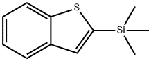 Benzo[b]thiophene, 2-(trimethylsilyl)- Structure