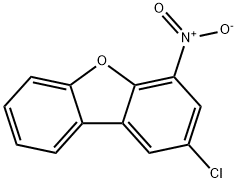 Dibenzofuran, 2-chloro-4-nitro- Structure