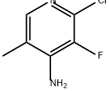 4-Pyridinamine, 2-chloro-3-fluoro-5-methyl- Structure