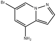 Pyrazolo[1,5-a]pyridin-4-amine, 6-bromo- Structure