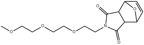 7-Oxabicyclo(2.2.1)hept-5-ene-2,3-dicarboximide-PEG3-M Structure