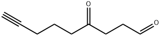 8-Nonynal, 4-oxo- Structure