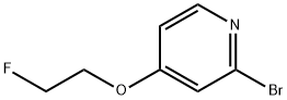 2-Bromo-4-(2-fluoroethoxy)pyridine Structure