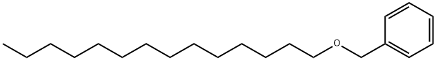 Benzene, [(tetradecyloxy)methyl]- Structure