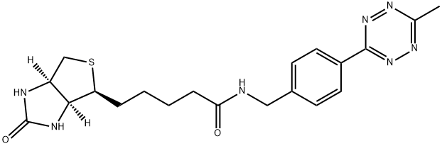 Biotin-MeTz Structure