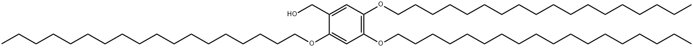 2,4,5-Tris(octadecyloxy)benzenemethanol Structure