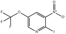 2-Iodo-3-nitro-5-(trifluoromethoxy)pyridine Structure