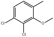 Benzene, 1,2-dichloro-3-methoxy-4-methyl- Structure