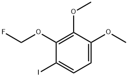 1,2-Dimethoxy-4-iodo-3-(fluoromethoxy)benzene Structure