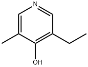 3-Ethyl-4-hydroxy-5-methylpyridine 구조식 이미지