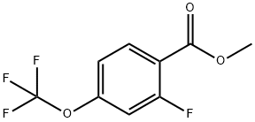 Methyl 2-fluoro-4-(trifluoromethoxy)benzoate Structure