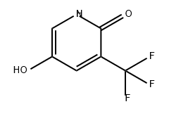 2(1H)-Pyridinone, 5-hydroxy-3-(trifluoromethyl)- Structure