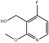 4-Fluoro-2-methoxypyridine-3-methanol 구조식 이미지