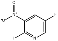 Pyridine, 5-fluoro-2-iodo-3-nitro- 구조식 이미지