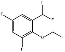 3,5-Difluoro-2-(fluoromethoxy)benzodifluoride 구조식 이미지