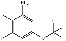 2-Fluoro-3-iodo-5-(trifluoromethoxy)aniline Structure