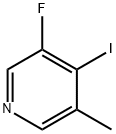 Pyridine, 3-fluoro-4-iodo-5-methyl- Structure