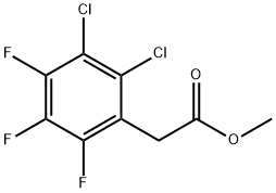 Methyl 2,3-dichloro-4,5,6-trifluorophenylacetate 구조식 이미지