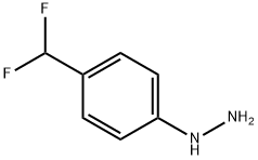 Hydrazine, [4-(difluoromethyl)phenyl]- 구조식 이미지