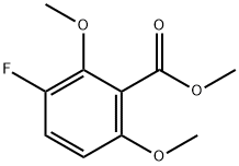 Benzoic acid, 3-fluoro-2,6-dimethoxy-, methyl ester Structure