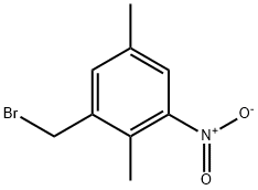 2,5-Dimethyl-3-nitrobenzyl bromide Structure