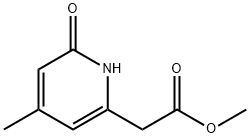 Methyl 2-hydroxy-4-methylpyridine-6-acetate Structure