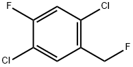 1,4-Dichloro-2-fluoro-5-(fluoromethyl)benzene Structure