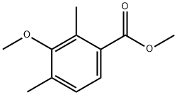 Benzoic acid, 3-methoxy-2,4-dimethyl-, methyl ester Structure