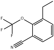 3-Ethyl-2-(trifluoromethoxy)benzonitrile Structure