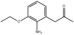 1-(2-Amino-3-ethoxyphenyl)propan-2-one 구조식 이미지