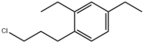 2,4-Diethyl(3-chloropropyl)benzene Structure