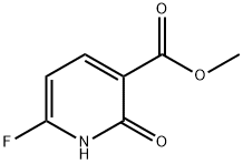 3-Pyridinecarboxylic acid, 6-fluoro-1,2-dihydro-2-oxo-, methyl ester Structure