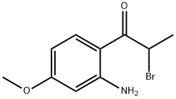 1-(2-Amino-4-methoxyphenyl)-2-bromopropan-1-one Structure