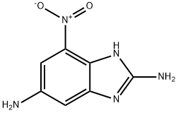 2,6-Diamino-4-nitro-1H-benzimidazole Structure