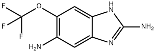 2,6-Diamino-5-trifluoromethoxy-1H-benzimidazole Structure