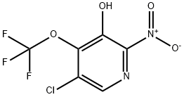 5-Chloro-3-hydroxy-2-nitro-4-(trifluoromethoxy)pyridine Structure