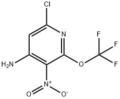 4-Amino-6-chloro-3-nitro-2-(trifluoromethoxy)pyridine Structure