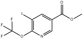 Methyl 3-iodo-2-(trifluoromethoxy)pyridine-5-carboxylate Structure