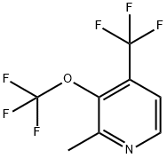 2-Methyl-3-(trifluoromethoxy)-4-(trifluoromethyl)pyridine Structure