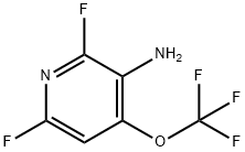 3-Amino-2,6-difluoro-4-(trifluoromethoxy)pyridine Structure