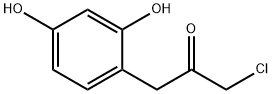 3-Chloro-1-(2,4-dihydroxyphenyl)propan-2-one Structure