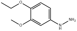 Hydrazine, (4-ethoxy-3-methoxyphenyl)- 구조식 이미지