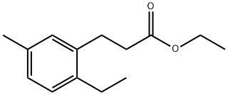 Ethyl 2-ethyl-5-methylphenylpropanoate Structure