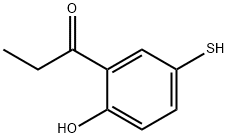 4-Mercapto-2-propionylphenol Structure