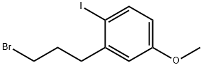 3-(3-Bromopropyl)-4-iodoanisole Structure