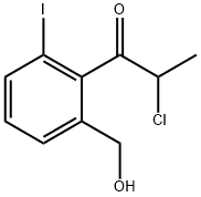 2-(2-Chloropropanoyl)-3-iodobenzylalcohol Structure